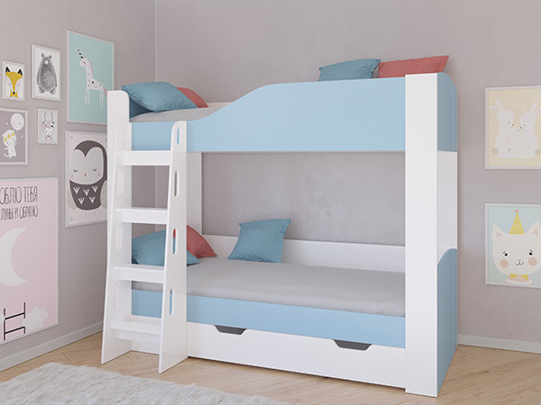 Голубой, Белый Голубой, Белый