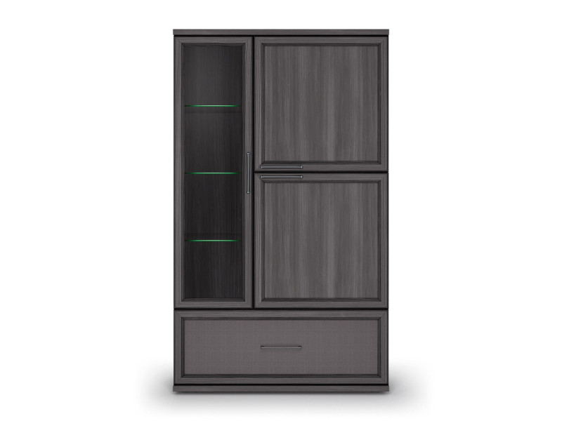 Шкаф-витрина Шкаф 950 с 1 ящиком Палермо Шкаф-витрина Шкаф 950 с 1 ящиком Палермо