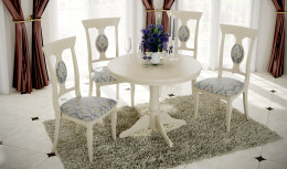Обеденная группа для столовой и гостиной Орландо Т1 + Денвер Тип 