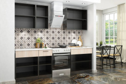 Прямой кухонный гарнитур Столлайн Дуэт 1.8 