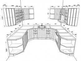 Кухня Прованс 3,0 метра