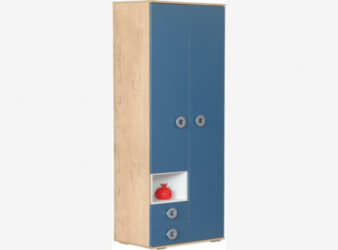 Модуль № 7** Шкаф угловой (Правый) Скай 84 см