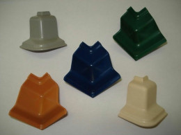 Комплект заглушек к плинтусу вставочному