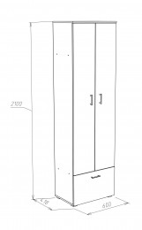 Прихожая в коридор НК-Мебель Сальмиро 