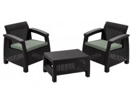 Комплект плетеной мебели Keter Набор мебели CORFU Weekend 17197786