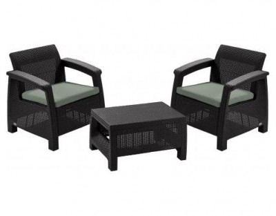 Комплект плетеной мебели Keter Набор мебели CORFU Weekend 17197786