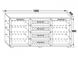 Комод Комодино Палермо