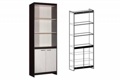 Стеллаж №1 Спайдер 83 см