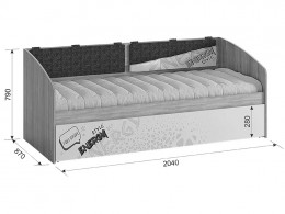 Детская кровать МебельСон Энерджи