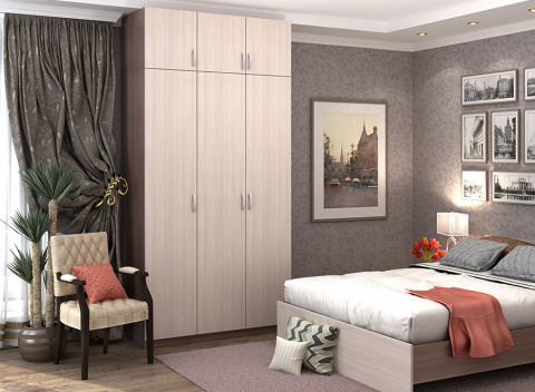 ШК-554 шкаф 3-хстворчатый Бася (СуМ) 120 см