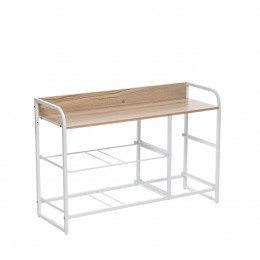 Комод Leset Ноа широкий, Каркас Белый, Светло-серый