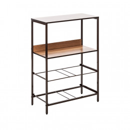 Комод Leset Локи 3 ящ., Каркас Коричневый, Бежевый/Светло-коричневый/Темно-коричневый