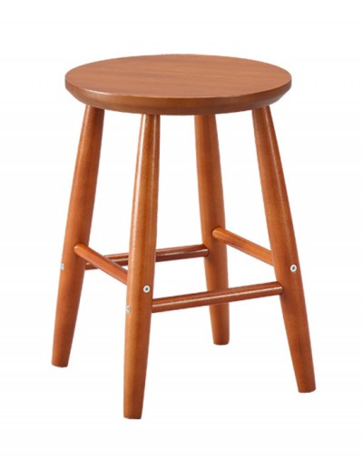 Табурет  круглая крышка массив