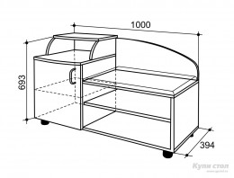 Обувница МебельСон Хит