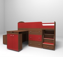 орех/ красный