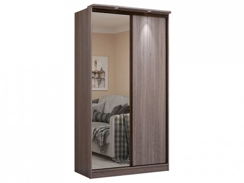 Шкаф-купе с зеркалом Глазов Домашний 303