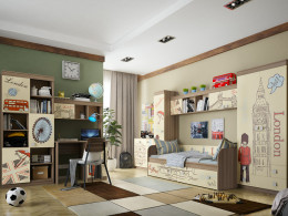 Комплект детской мебели МебельСон Челси К1