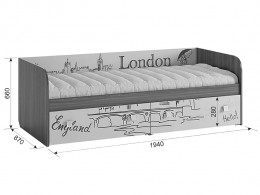 Комплект детской мебели МебельСон Челси К1