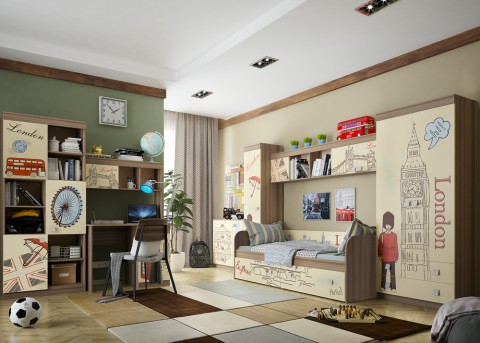 Комплект детской мебели МебельСон Челси К1