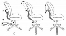 Детское компьютерное кресло Бюрократ KD-W6