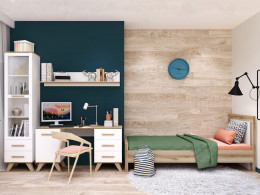 Настенная полка ВЕГА СКИНАВИЯ гостиная навесная