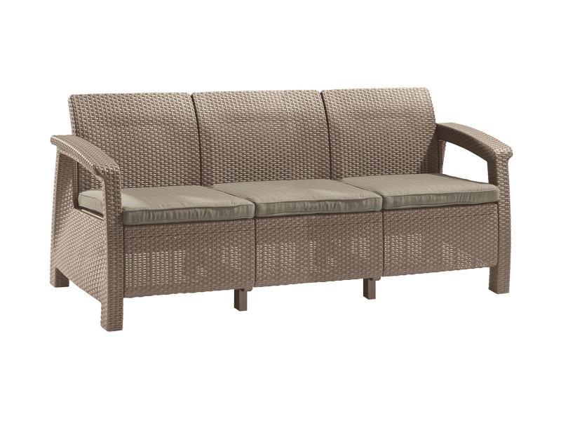 Плетеный диван на дачу Keter CORFU LOVE SEAT MAX 17197959 Плетеный диван на дачу Keter CORFU LOVE SEAT MAX 17197959