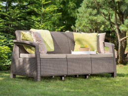 Плетеный диван на дачу Keter CORFU LOVE SEAT MAX 17197959