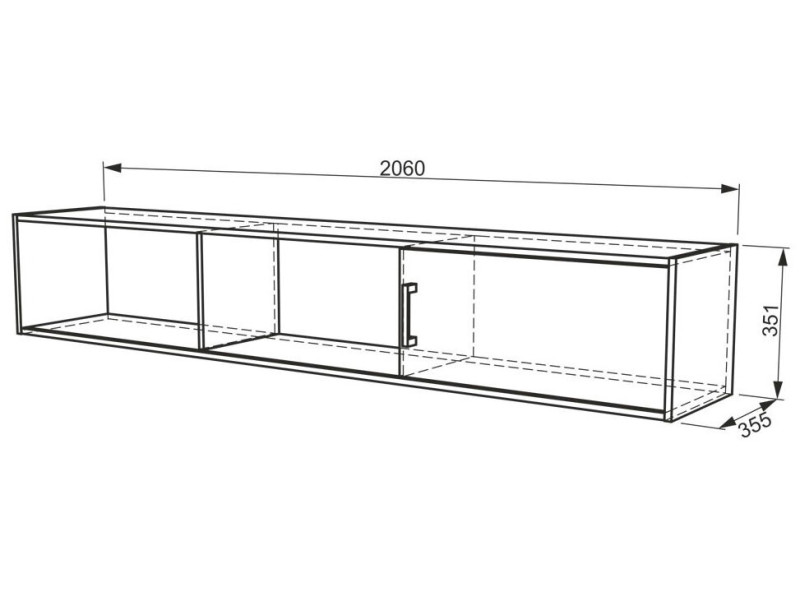 Детская полка Манхэттен MDM-013.1569 Детская полка Манхэттен MDM-013.1569