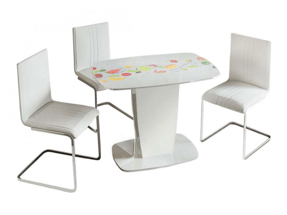 Обеденная группа Стол Аризона + 3 стула Марсель