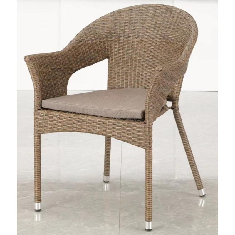 Плетеное кресло Y79B-W56 Light Brown Плетеное кресло Y79B-W56 Light Brown