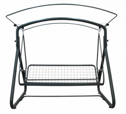 Качели садовые Элегант Премиум со столиком ШОКОЛАД