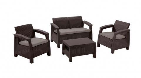 Комплект плетеной мебели Yalta 2set AFM-1020A