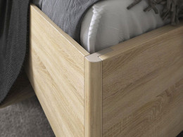 Двуспальная кровать МебельСон Зара Люкс