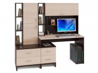 Компьютерный стол со стеллажом Сокол КСТ-114+КН-03+СТ-10