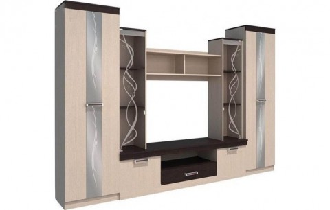 Гостиная Атлантида 2Б (Ясень Анкор светлый)