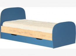 Модуль № 12 Кровать с ящиками Космос 85 см