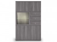 Шкаф-витрина   1050 низкий №7 Парма НЕО