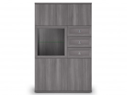 Шкаф-витрина   1050 низкий №7 Парма НЕО