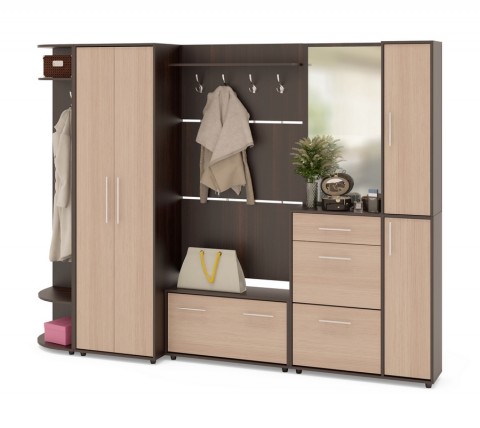 Прихожая в коридор Сокол ШО-1 + ВШ-3.1 + ТП-3 + ТП-4 + ПЗ-4 + ШС-1