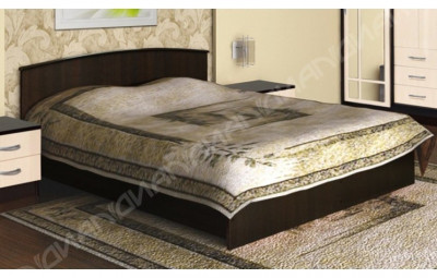 Кровать арт.032, низкий щиток, 160