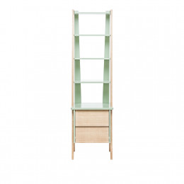 Этажерка Leset "Сканди" с тумбой 2 ящ.