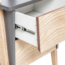 Этажерка Leset "Сканди" с тумбой 2 ящ.