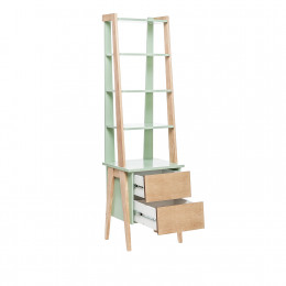 Этажерка Leset "Сканди" с тумбой 2 ящ.