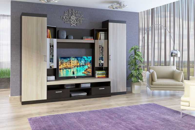 Стенка для гостиной Мальта СТЛ.250.00 Стенка для гостиной Мальта СТЛ.250.00
