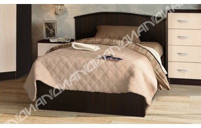 Кровать арт.032, низкий щиток, 140