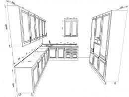 Кухня Адель 3,6 метра