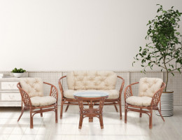 Комплект Bahama круглый стол 