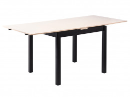 Обеденная группа для столовой и гостиной Мебвилл Франц СТ01 + 4 стула Грис С8