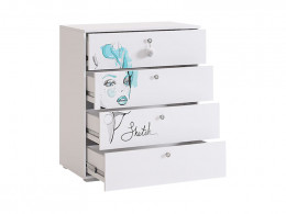 Комод детский МебельСон Гламур