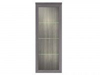 Настенная полка   450 со стеклом №11 Парма НЕО